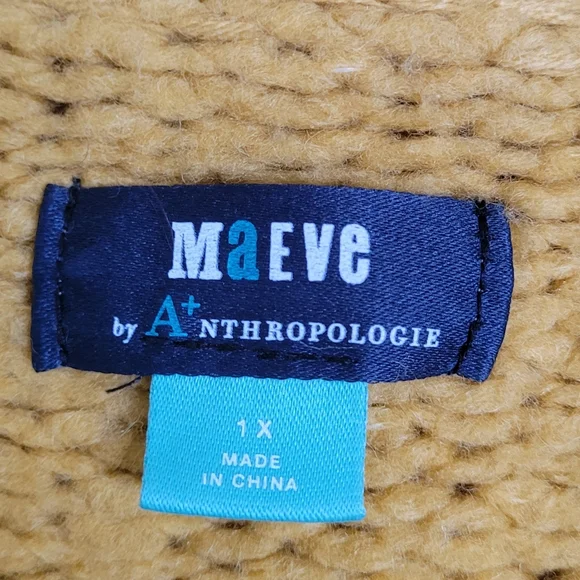 MAEVE ANTHROPOLOGIE BUNNY SLOPE CARDIGAN - Picture 5 of 7